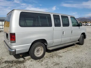 2008 Ford Econoline Passenger XL with VIN 1FMNE11W48DB37734, listed as a Copart auction lot 78738854 with 154,122 mi miles and Clean Title. Bid and sale history available at DreamBid. Image 3.