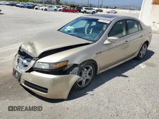 2004 Acura TL z VIN 19UUA662X4A057060, wystawiony jako Copart lot #57266125 z przebiegiem 144 927 mil mil oraz Szkoda całkowita • Salvage title. Historia ofert i sprzedaży dostępna na DreamBid. Obrazek 1.