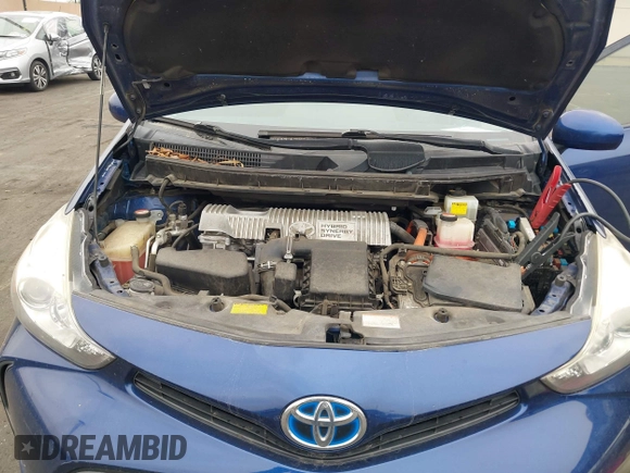 2015 Toyota Prius Two with VIN JTDZN3EU7FJ029780, listed as a IAAI auction lot 41837874 with 166,977 mi miles and . Bid and sale history available at DreamBid. Image 10.