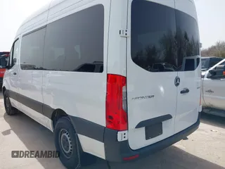 2024 Mercedes-Benz Sprinter Passenger with VIN W1Z4KFHY4RP738548, listed as a IAAI auction lot 41742408 with 4,299 mi miles. Bid and sale history available at carsss.com. Image 3.
