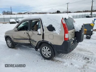 2005 Honda CR-V EX with VIN JHLRD78875C011360, listed as a Copart auction lot 45798665 with 243,679 mi miles and Salvage Title. Bid and sale history available at DreamBid. Image 2.