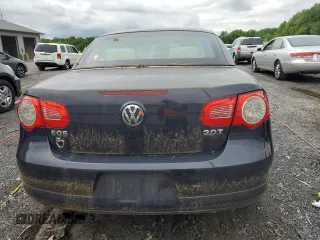 2007 Volkswagen Eos 2.0T with VIN WVWFA71F17V000623, listed as a Copart auction lot 54840164 with 135,617 mi miles and Salvage Title. Bid and sale history available at DreamBid. Image 6.