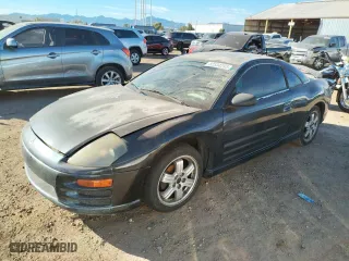 2001 Mitsubishi Eclipse GT with VIN 4A3AC84H51E140492, listed as a Copart auction lot 82534293 with 282,616 mi miles and Clean Title. Bid and sale history available at carsss.com. Image 1.