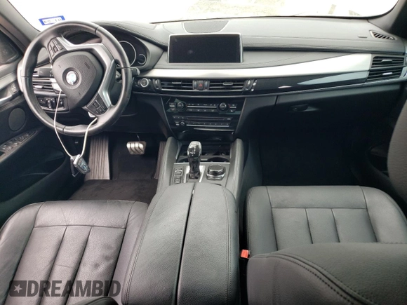 2017 BMW X6 xDrive35i with VIN 5UXKU2C52H0N85089, listed as a Copart auction lot 56287473 with 0 mi miles. Bid and sale history available at carsss.com. Image 8.