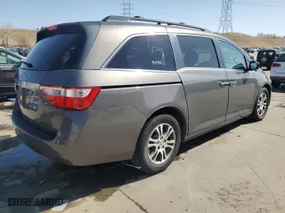 2013 Honda Odyssey EX-L with VIN 5FNRL5H6XDB017433, listed as a Copart auction lot 52306755 with 144,036 mi miles and Clean Title. Bid and sale history available at carsss.com. Image 3.