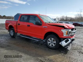2018 Ford F-150 XL with VIN 1FTEW1E53JFA01866, listed as a Copart auction lot 49578625 with 85,690 mi miles and Salvage Title. Bid and sale history available at carsss.com. Image 4.