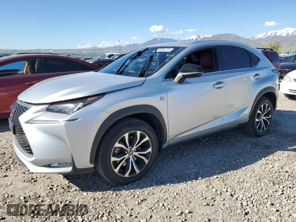 2015 Lexus NX 200t z VIN JTJBARBZ8F2029567, wystawiony jako Copart lot #54984325 z przebiegiem 86 328 mil mil oraz Szkoda całkowita • Salvage title. Historia ofert i sprzedaży dostępna na DreamBid. Obrazek 1.