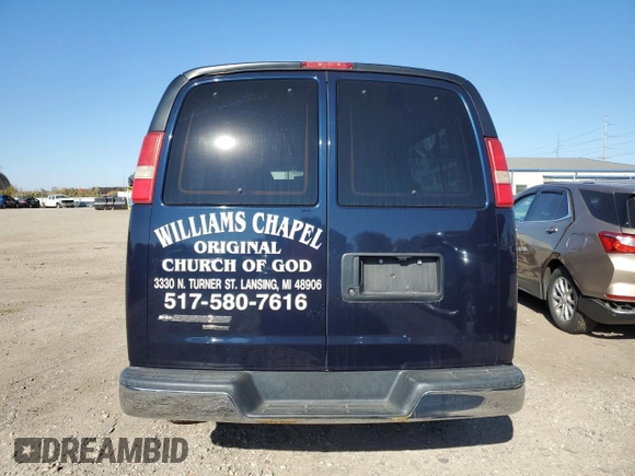 2014 Chevrolet Express Passenger LT z VIN 1GAZG1FG9E1197581, wystawiony jako Copart lot #76876634 z przebiegiem 41 840 mil mil oraz Szkoda całkowita • Salvage title. Historia ofert i sprzedaży dostępna na DreamBid. Obrazek 6.