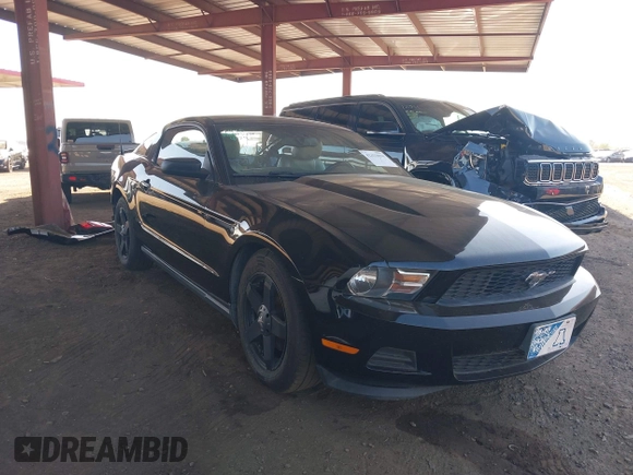 2012 Ford Mustang Premium with VIN 1ZVBP8AM3C5287407, listed as a IAAI auction lot 42433094 with 132,341 mi miles and . Bid and sale history available at DreamBid. Image 1.