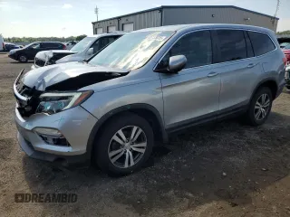 2016 Honda Pilot EX-L with VIN 5FNYF6H79GB114077, listed as a Copart auction lot 65153055 with 62,459 mi miles and Salvage title. Bid and sale history available at DreamBid. Image 1.