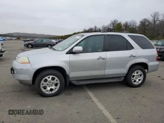 2001 Acura MDX Touring Pkg with VIN 2HNYD18601H542583, listed as a Copart auction lot 75733004 with 192,339 mi miles and Salvage Title. Bid and sale history available at carsss.com. Image 1.