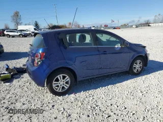 2013 Chevrolet Sonic LT with VIN 1G1JC6SB2D4158666, listed as a Copart auction lot 77833154 with 61,803 mi miles and Clean Title. Bid and sale history available at carsss.com. Image 3.