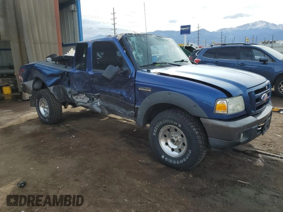 2007 Ford Ranger XLT with VIN 1FTZR45E67PA16018, listed as a Copart auction lot 50062175 with 0 mi miles and Non Repairable. Bid and sale history available at carsss.com. Image 4.