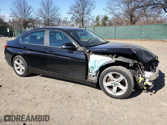 2015 BMW 3 Series 320i xDrive with VIN WBA3C3C58FK203452, listed as a Copart auction lot 47259395 with 100,180 mi miles and Salvage Title. Bid and sale history available at carsss.com. Image 4.