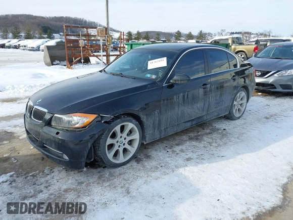 2008 BMW 3 Series 335xi with VIN WBAVD53518A252888, listed as a IAAI auction lot 41362891 with 82,197 mi miles. Bid and sale history available at carsss.com. Image 2.