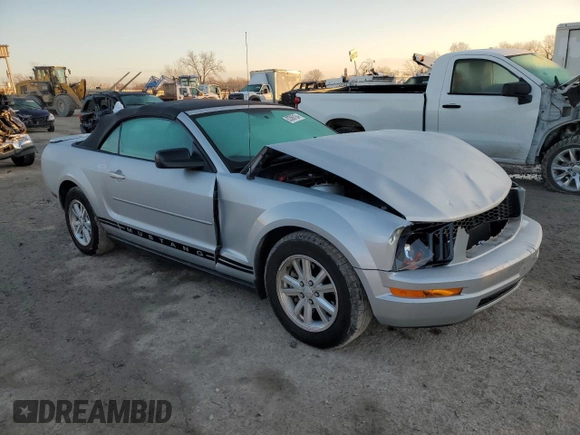 2008 Ford Mustang Deluxe with VIN 1ZVHT84N385188345, listed as a Copart auction lot 83566164 with 74,855 mi miles and Salvage Title. Bid and sale history available at carsss.com. Image 4.