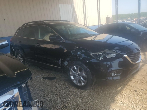 2015 Mazda CX-9 Touring z VIN JM3TB2CA5F0455109, wystawiony jako Copart lot #46899815 z przebiegiem 131 847 mil mil oraz Szkoda całkowita • Salvage title. Historia ofert i sprzedaży dostępna na DreamBid. Obrazek 4.
