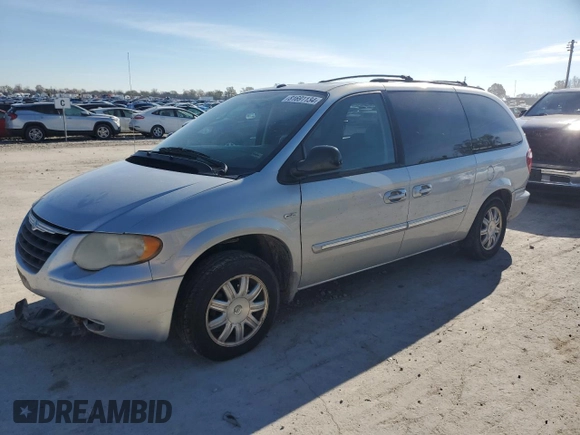 2007 Chrysler Town & Country LWB Touring with VIN 2A4GP54L77R151293, listed as a Copart auction lot 81691134 with 193,396 mi miles and Salvage Title. Bid and sale history available at carsss.com. Image 1.