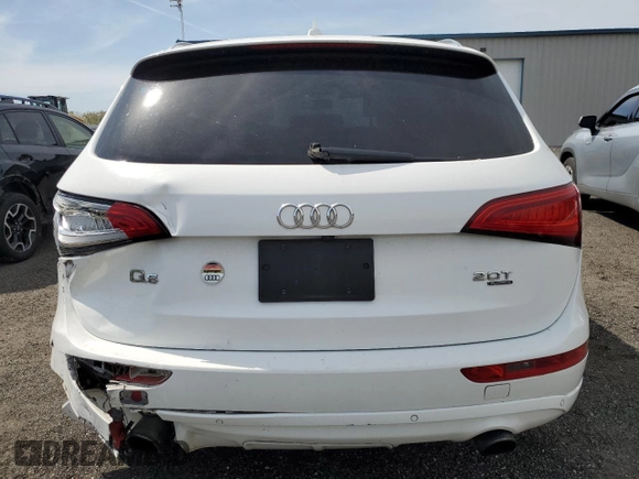 2014 Audi Q5 Premium Plus with VIN WA1LFAFP2EA098627, listed as a Copart auction lot 53249185 with 225,246 mi miles and Salvage Title. Bid and sale history available at carsss.com. Image 6.