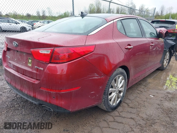2015 Kia Optima EX с VIN 5XXGN4A70FG371153, выставлен на аукционе IAAI как лот 42219461 с пробегом 168 176 миль миль и . История ставок и продаж доступна на DreamBid. Изображение 4.