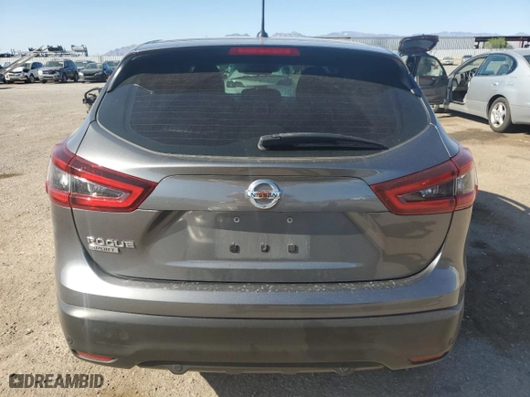 2021 Nissan Rogue Sport S with VIN JN1BJ1AV1MW305695, listed as a Copart auction lot 52412225 with 68,221 mi miles and Salvage Title. Bid and sale history available at carsss.com. Image 6.