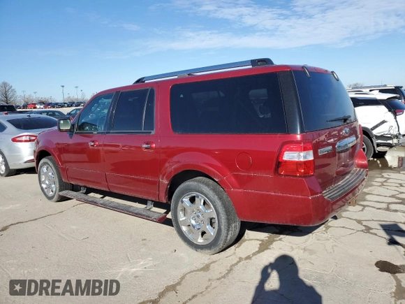 2014 Ford Expedition EL Limited with VIN 1FMJK2A53EEF56281, listed as a Copart auction lot 49313385 with 243,196 mi miles and Salvage Title. Bid and sale history available at carsss.com. Image 2.
