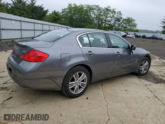 2011 Infiniti G25 x с VIN JN1DV6AR5BM650122, выставлен на аукционе Copart как лот 58706425 с пробегом 110 547 миль миль и Списание • Salvage title. История ставок и продаж доступна на DreamBid. Изображение 3.