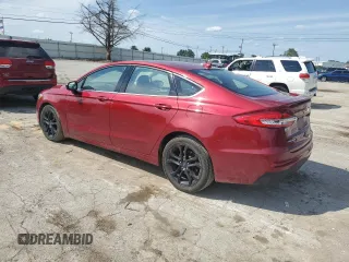 2019 Ford Fusion SE with VIN 3FA6P0HD0KR196270, listed as a Copart auction lot 66917234 with 99,596 mi miles and Salvage Title. Bid and sale history available at DreamBid. Image 2.
