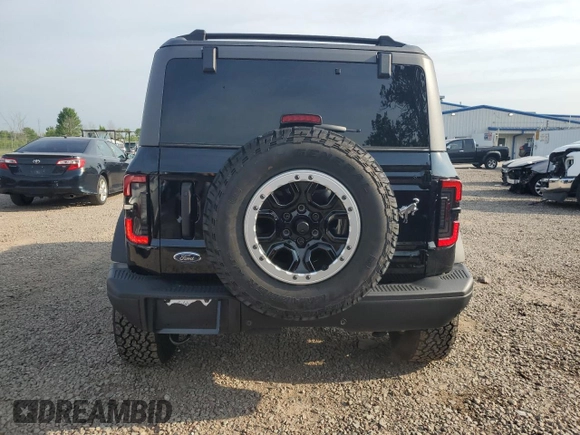 2024 Ford Bronco Black Diamond with VIN 1FMDE1AP3RLA66439, listed as a Copart auction lot 64542095 with 3,055 mi miles and Salvage title. Bid and sale history available at DreamBid. Image 6.