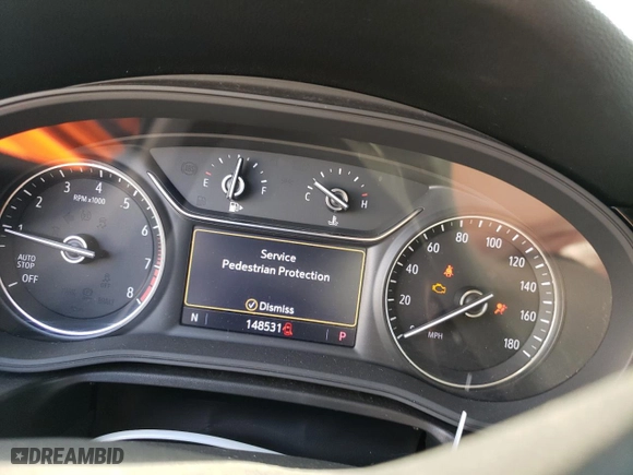 2019 Buick Regal Sportback Essence with VIN W04GP6SX0K1030338, listed as a Copart auction lot 74726264 with 148,531 mi miles and Salvage Title. Bid and sale history available at carsss.com. Image 9.