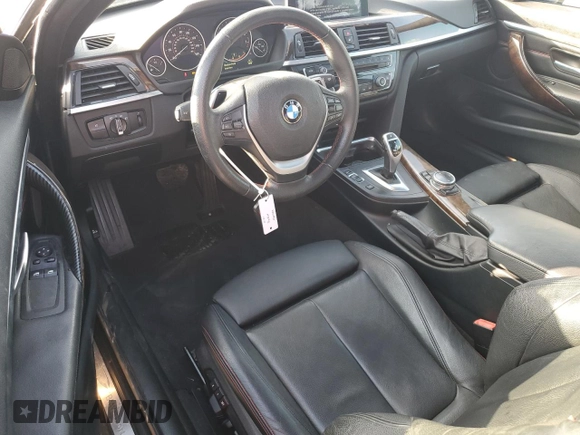 2015 BMW 4 Series 435i with VIN WBA3R1C50FK193552, listed as a Copart auction lot 86738244 with 105,887 mi miles and Salvage Title. Bid and sale history available at DreamBid. Image 8.