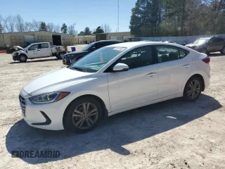 2018 Hyundai Elantra SEL with VIN 5NPD84LF0JH344272, listed as a Copart auction lot 50143465 with 36,341 mi miles and Salvage Title. Bid and sale history available at DreamBid. Image 1.