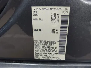 2021 Nissan Altima 2.5 SR with VIN 1N4BL4CV5MN305099, listed as a IAAI auction lot 41669894 with 97,251 mi miles. Bid and sale history available at carsss.com. Image 9.
