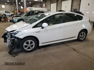 2013 Toyota Prius One with VIN JTDKN3DU6D5561305, listed as a Copart auction lot 62612965 with 129,711 mi miles and Salvage title. Bid and sale history available at DreamBid. Image 1.