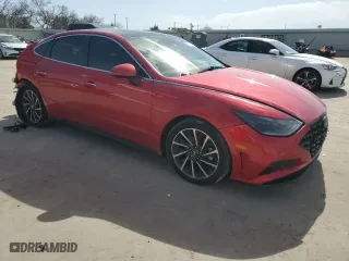 2020 Hyundai Sonata Limited with VIN 5NPEH4J22LH010316, listed as a Copart auction lot 48712095 with 30,767 mi miles and Salvage Title. Bid and sale history available at carsss.com. Image 4.