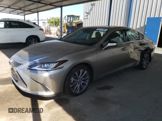 2021 Lexus ES 300h with VIN 58ADA1C17MU003411, listed as a Copart auction lot 55721485 with 73,347 mi miles and Salvage title. Bid and sale history available at DreamBid. Image 1.