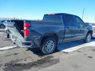 2021 Chevrolet Silverado 1500 RST with VIN 3GCUYEEDXMG396815, listed as a IAAI auction lot 41615912 with 95,672 mi miles. Bid and sale history available at carsss.com. Image 4.