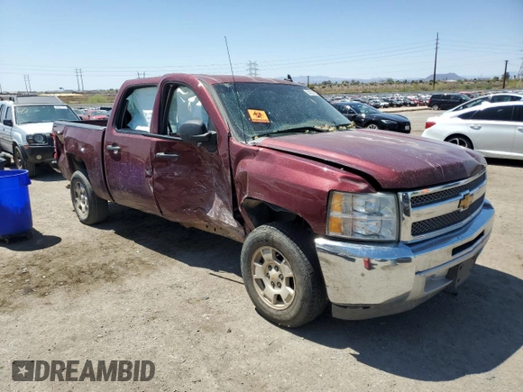 2013 Chevrolet Silverado 1500 LT with VIN 3GCPCSE07DG130112, listed as a Copart auction lot 52251385 with 237,045 mi miles and Salvage Title. Bid and sale history available at DreamBid. Image 4.