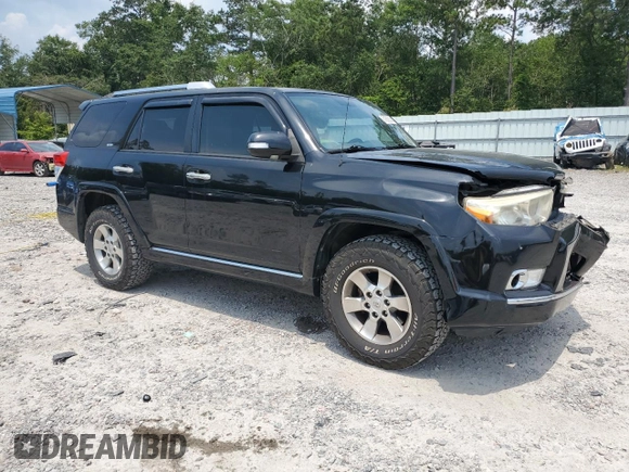2013 Toyota 4Runner SR5 with VIN JTEZU5JR4D5052340, listed as a Copart auction lot 61809055 with 143,134 mi miles and Salvage title. Bid and sale history available at DreamBid. Image 4.