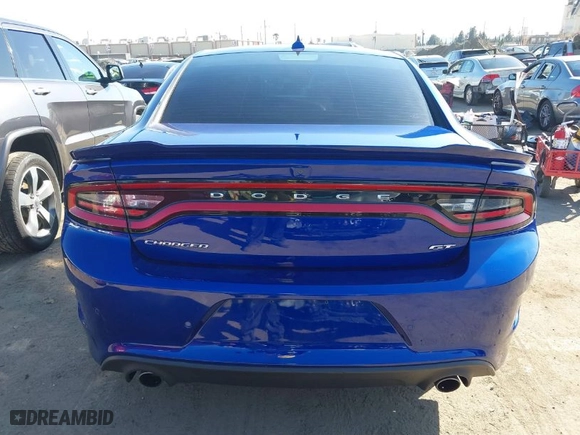 2019 Dodge Charger GT with VIN 2C3CDXHG8KH558676, listed as a IAAI auction lot 41654703 with NaN miles. Bid and sale history available at carsss.com. Image 16.