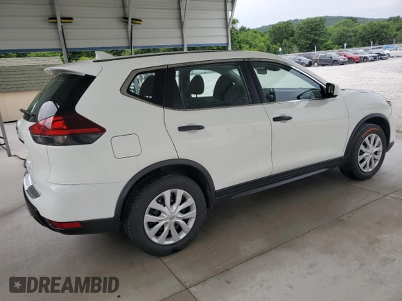 2020 Nissan Rogue S z VIN JN8AT2MT5LW039801, wystawiony jako Copart lot #60525875 z przebiegiem 92 095 mil mil oraz Czysty tytuł • Clean title. Historia ofert i sprzedaży dostępna na DreamBid. Obrazek 3.