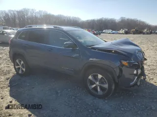 2020 Jeep Cherokee Limited z VIN 1C4PJMDX1LD522661, wystawiony jako Copart lot #47737305 z przebiegiem 35 583 mil mil oraz Szkoda całkowita • Salvage title. Historia ofert i sprzedaży dostępna na DreamBid. Obrazek 4.