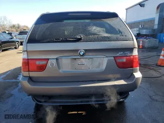 2006 BMW X5 3.0i with VIN 5UXFA13576LY44904, listed as a Copart auction lot 52698065 with 233,330 mi miles and Salvage Title. Bid and sale history available at carsss.com. Image 6.