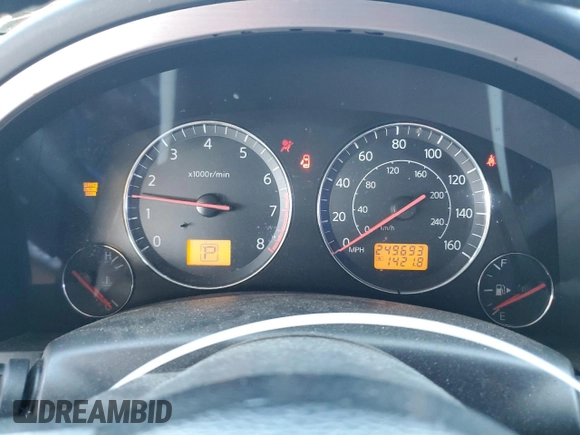 2005 Infiniti FX с VIN JNRAS08U65X102360, выставлен на аукционе Copart как лот 79888454 с пробегом 249 693 миль миль и Списание • Salvage title. История ставок и продаж доступна на DreamBid. Изображение 9.