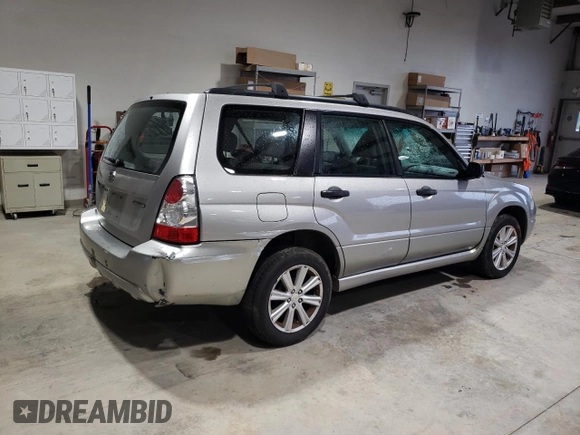 2007 Subaru Forester X with VIN JF1SG63677H724650, listed as a Copart auction lot 72498224 with 0 mi miles and Salvage Title. Bid and sale history available at carsss.com. Image 3.