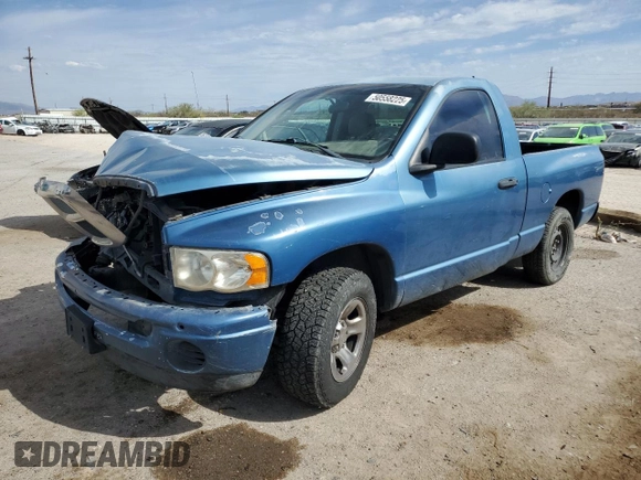 2005 Dodge 1500 SLT with VIN 1D7HA16N25J515422, listed as a Copart auction lot 50558225 with 105,919 mi miles and Salvage Title. Bid and sale history available at carsss.com. Image 1.