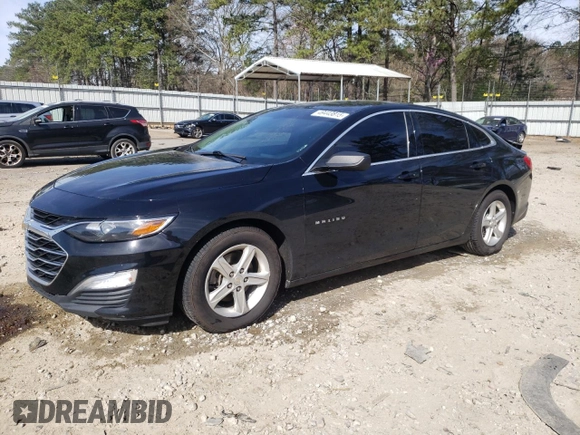 2019 Chevrolet Malibu LS with VIN 1G1ZB5ST5KF156887, listed as a Copart auction lot 49443815 with 148,978 mi miles and Salvage Title. Bid and sale history available at DreamBid. Image 1.