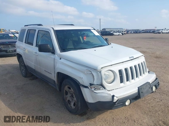 2015 Jeep Patriot Sport with VIN 1C4NJPBB9FD410100, listed as a IAAI auction lot 41536941 with 145,386 mi miles. Bid and sale history available at carsss.com. Image 1.