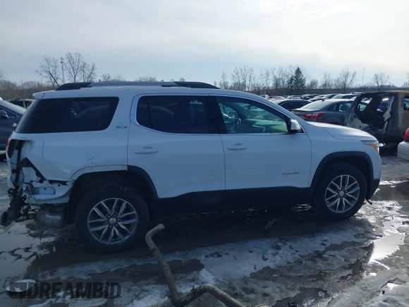 2019 GMC Acadia SLE with VIN 1GKKNSLS5KZ266328, listed as a IAAI auction lot 41641624 with 42,431 mi miles and . Bid and sale history available at DreamBid. Image 14.