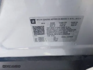 2019 GMC Terrain Denali with VIN 3GKALSEX4KL134355, listed as a IAAI auction lot 41568682 with 33,007 mi miles. Bid and sale history available at carsss.com. Image 9.